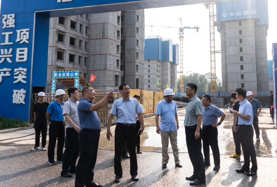 市国资局到betway88西汉姆联发展公司调研棚改项目建设情况