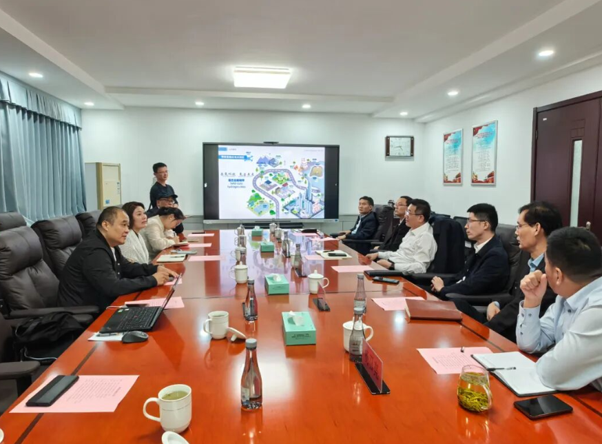 泰氢（江苏）科技公司到betway88西汉姆联考察洽谈