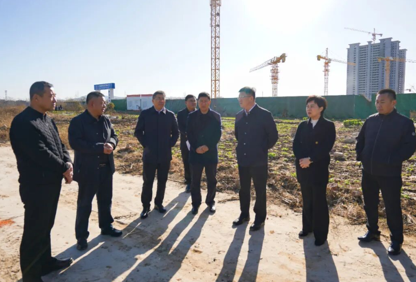 赵炜到betway88西汉姆联发展公司调研孟尝君路建设工作