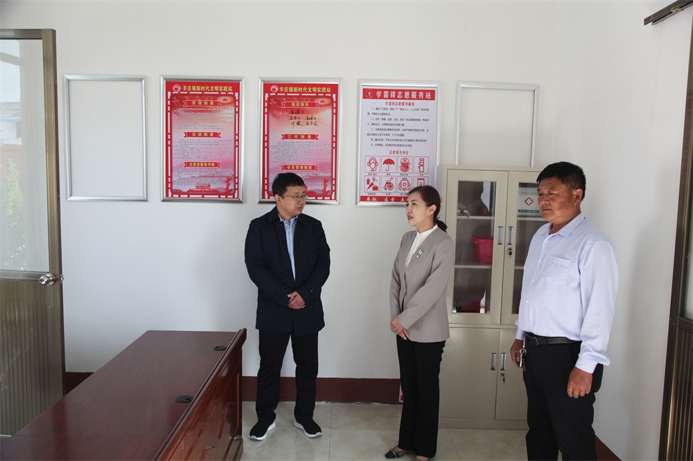 betway88西汉姆联到羊庄镇东南于村开展结对共建新时代文明实践站活动