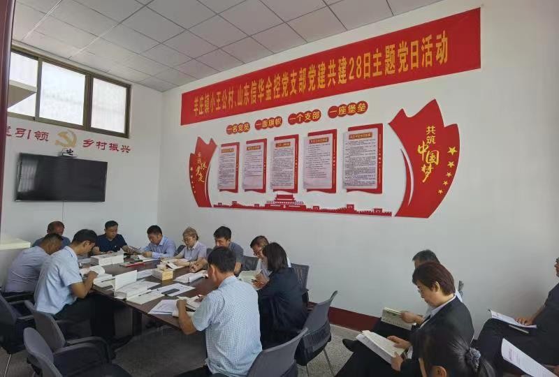 betway88西汉姆联金控公司党支部与羊庄镇小王公村党支部开展党建共建活动